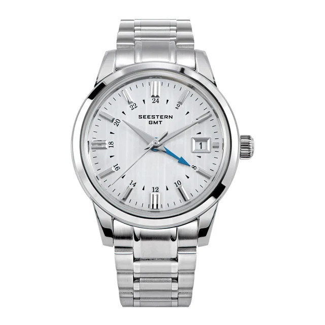 Sugess Seestern S446 GMT Watch White Dial (Seiko NH34 GMT movement) copy-of-seestern-s446-
