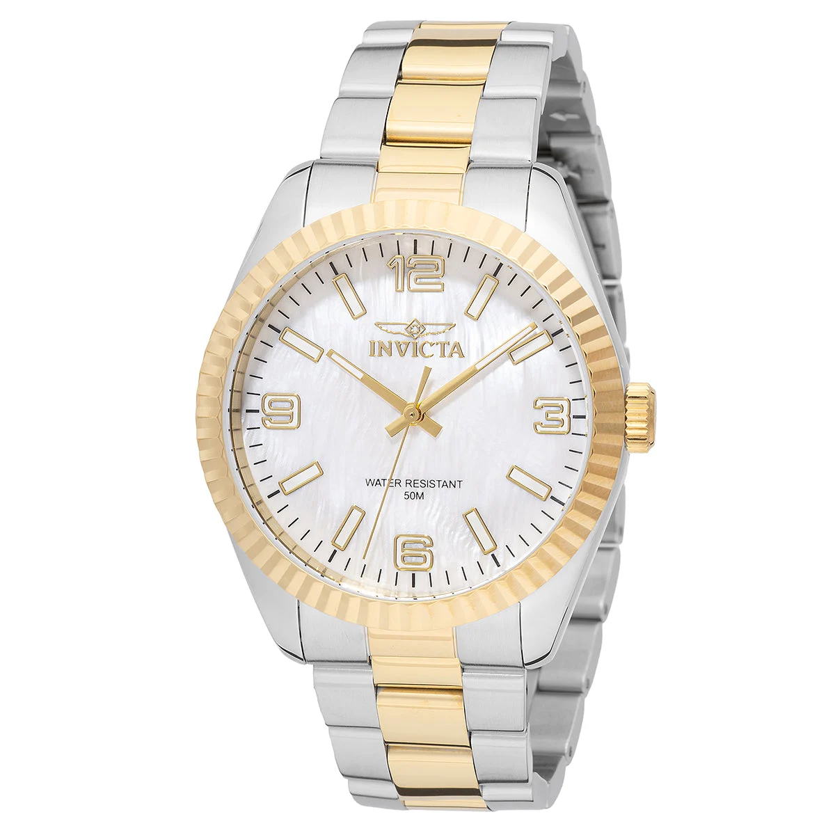 Invicta Specialty Westbridge Watch w/ Mother of Pearl Dial - 43mm. Gold. Steel (49749) 43 mm kol saati