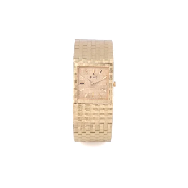 Piaget PIAGET, REF. 9131, WHITE GOLD A fine, manual wind, 18k white gold bracelet watch. k