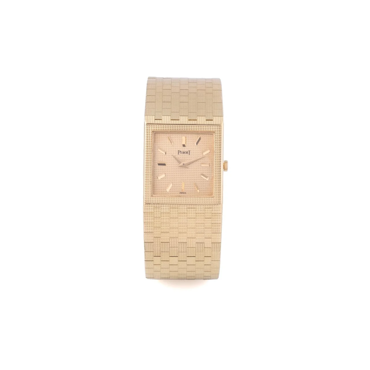 Piaget PIAGET, REF. 9131, WHITE GOLD A fine, manual wind, 18k white gold bracelet watch. kol saati