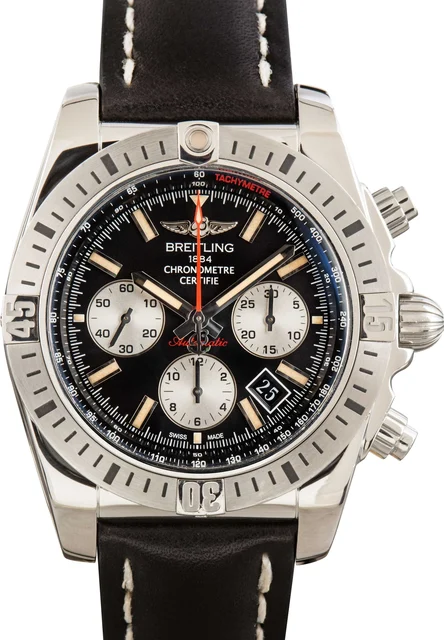 Breitling Chronomat Chronograph 44 Black Dial AB011554GBD13 kol saati