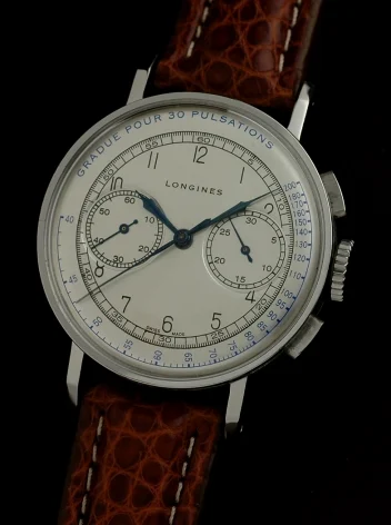 Longines Chronograph In 18k Gold kol saati
