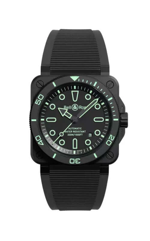 Bell & Ross Bell & Ross Br 03 BR03A-D-OL-CE/SRB 42 mm kol saati
