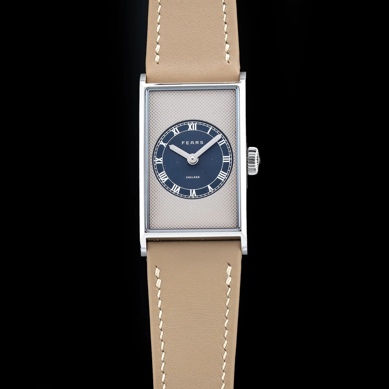 Fears Arnos Pewter Blue 210009N35583 kol saati