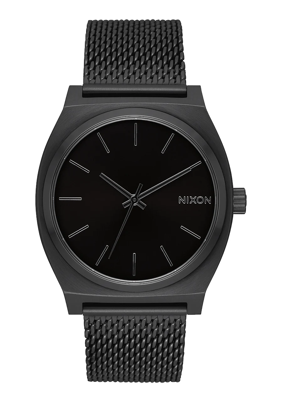 Nixon US Time Teller Milanese - All Black A1187-001-00 kol saati