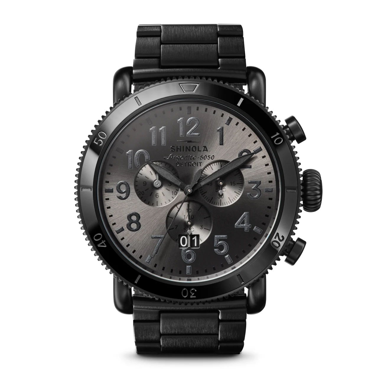Shinola The Runwell S0120300078-1-Gu-48-USA 48 mm kol saati