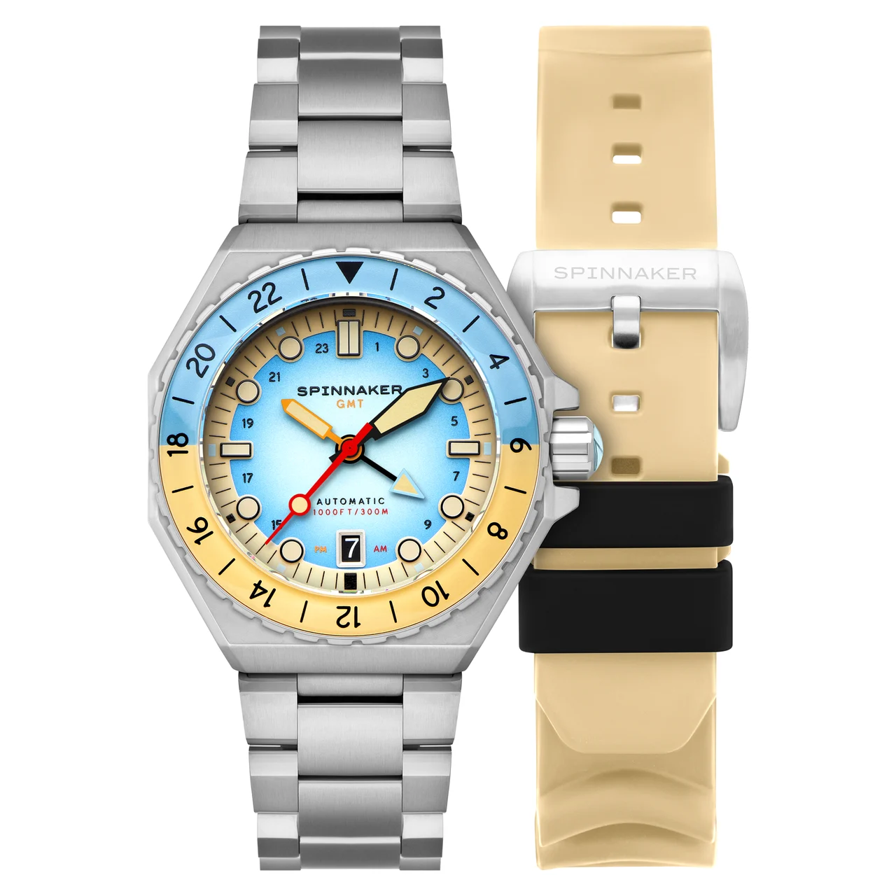 Dumas GMT Automatic Light Blue SP-5119-99 kol saati