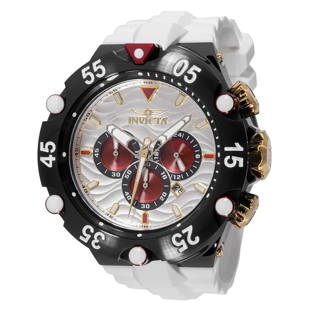 Invicta Subaqua Vortide Watch - 54mm. White (48546) kol saati