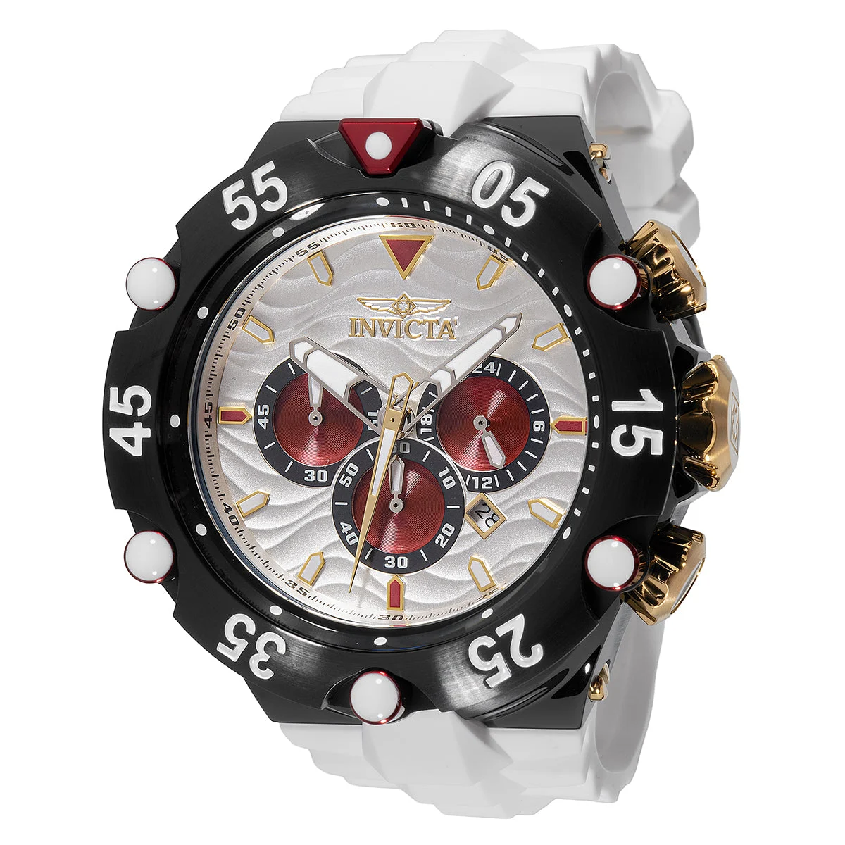 Invicta Subaqua Vortide Watch - 54mm. White (48546) kol saati