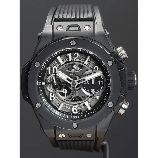 Hublot Big Bang Unico Black Magic 44mm 210009N30589 kol saati