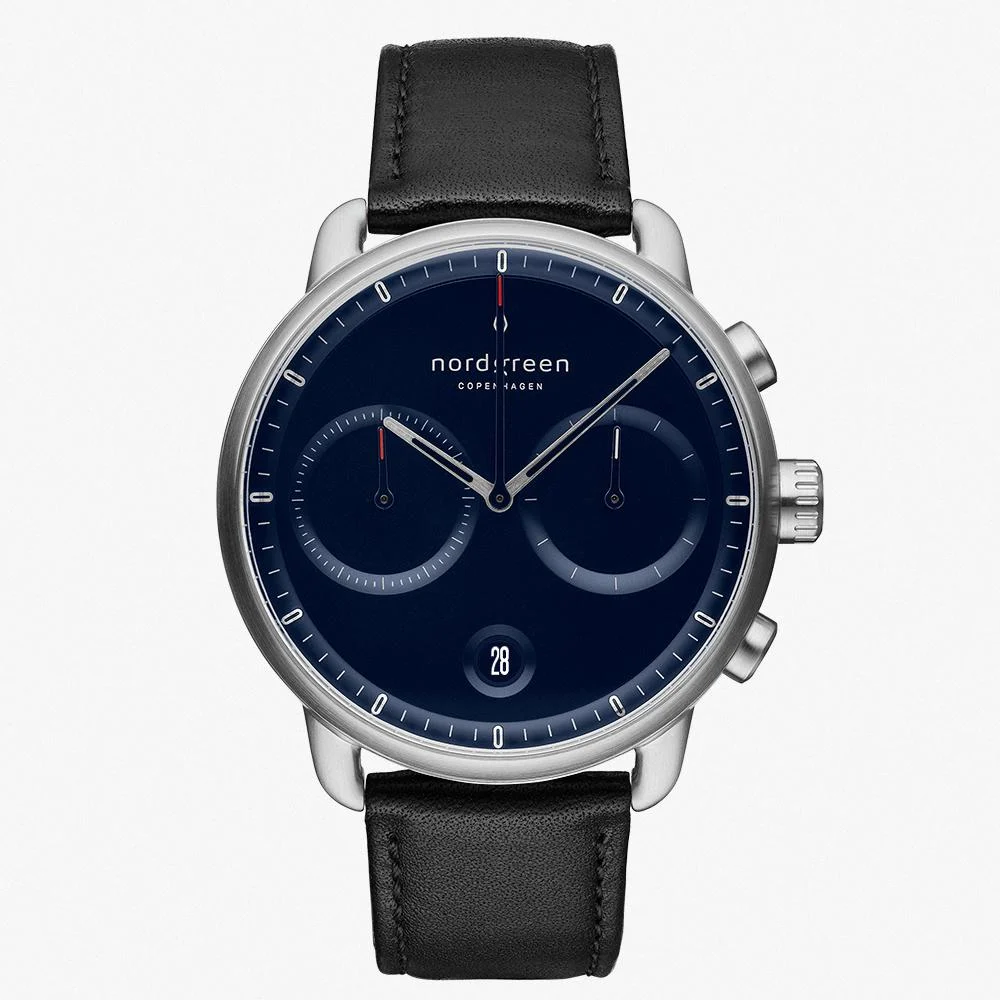 Nordgreen Pioneer 42mm PI42SILEBLNA 42 mm kol saati