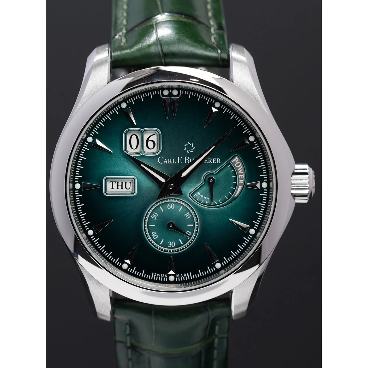 Carl F. Bucherer Manero 210009N30864 42.5 mm kol saati