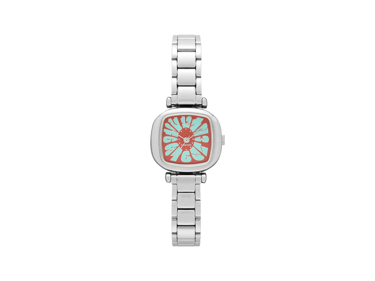 Komono Moneypenny Flower Tire Teal Red KOM-W4611 kol saati