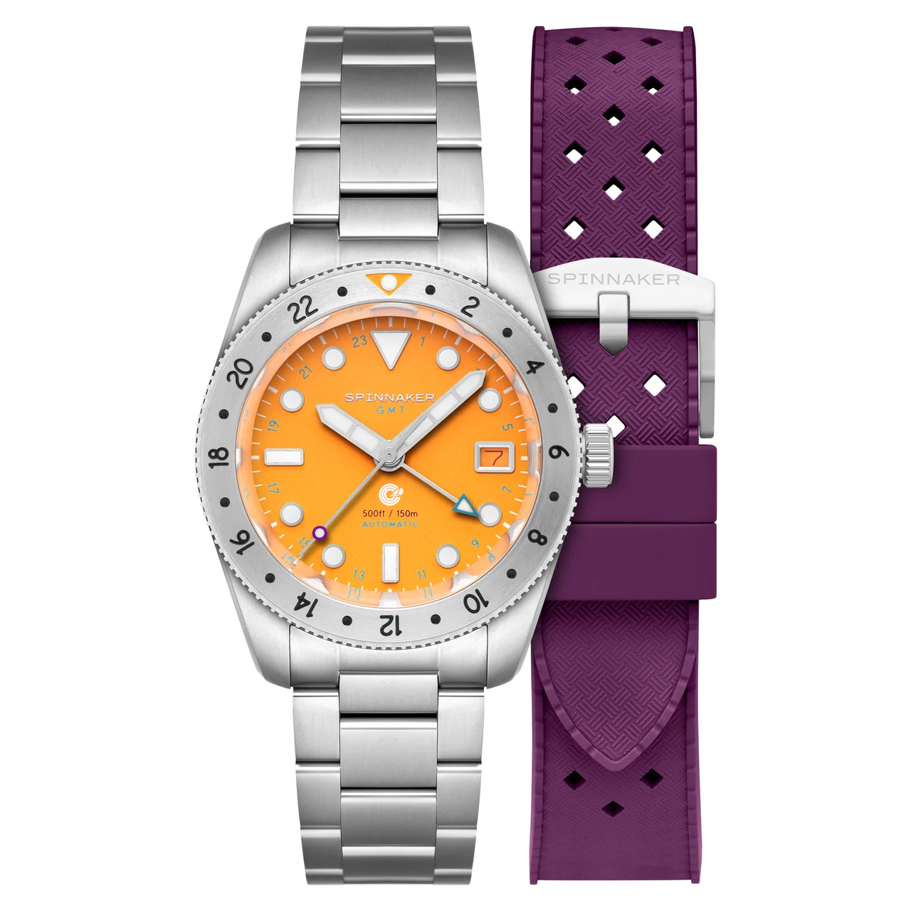 Croft 39 GMT Automatic Solar Burst SP-5157-22 39 mm kol saati