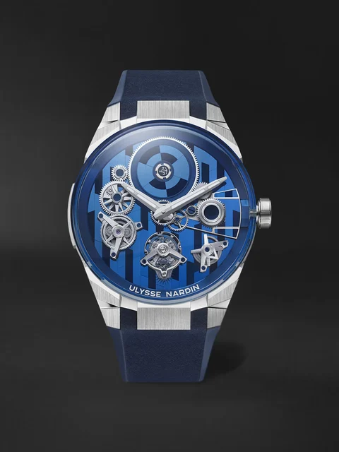 Ulysse Nardin Blast Free Wheel Marquetry 1760-401-3A/3A kol saati