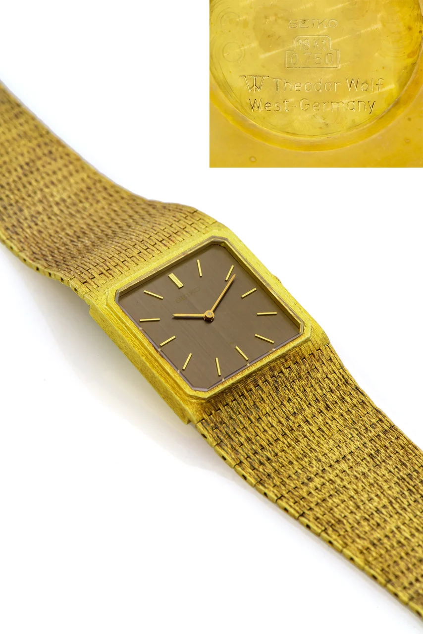 Seiko SEIKO REF. 2220-3370 YELLOW GOLD kol saati
