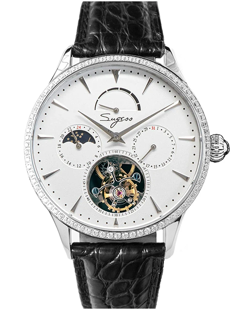 Sugess Sea-Kors Tourbillon SU8007SWD2 41 mm kol saati