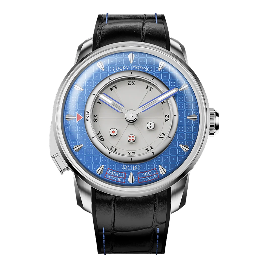 Lucky Harvey LH.Sicbo.Blue 43 mm kol saati