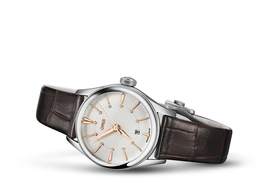 Oris Artelier Date Diamonds 01 561 7722 4031-07 5 14 65FC 28 mm kol saati