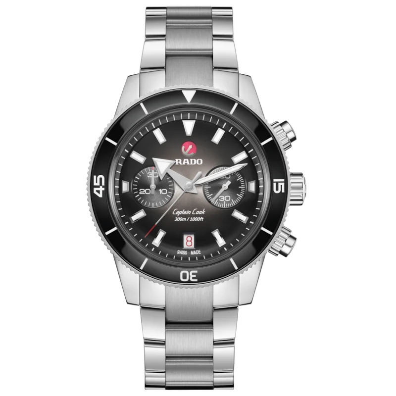 Rado Captain Cook Automatic Chronograph R32145158 43 mm kol saati