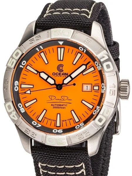 Ocean Crawler Dream Diver Swiss Automatic Watch with Domed AR Sapphire Crystal #CD-722 kol