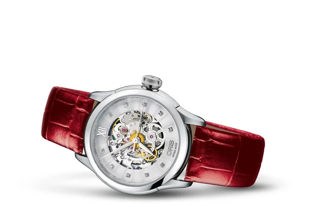 Oris Artelier Skeleton Diamonds 01 560 7604 4019-07 5 16 66FC kol saati