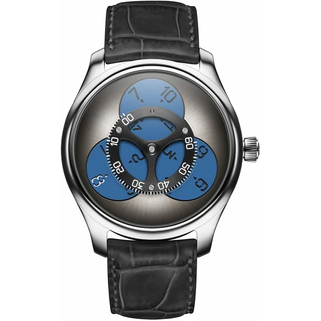H. Moser & Cie. - Moser & Cie. Endeavour Flying Hours Steel Limited Edition 1806-1204 kol
