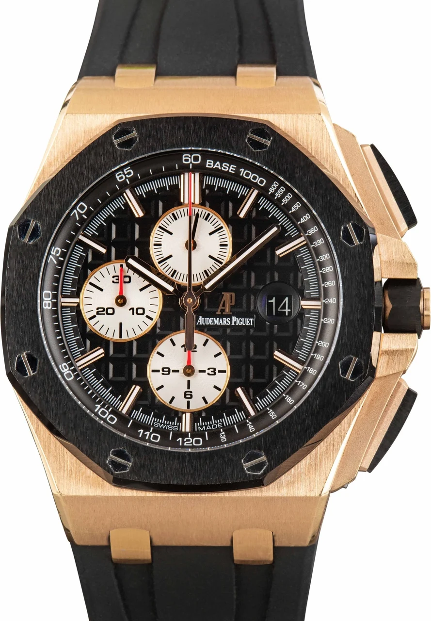 Audemars Piguet Royal Oak Offshore Chronograph Rose Gold 26400RO.OO.A002CA.01 44 mm kol saati