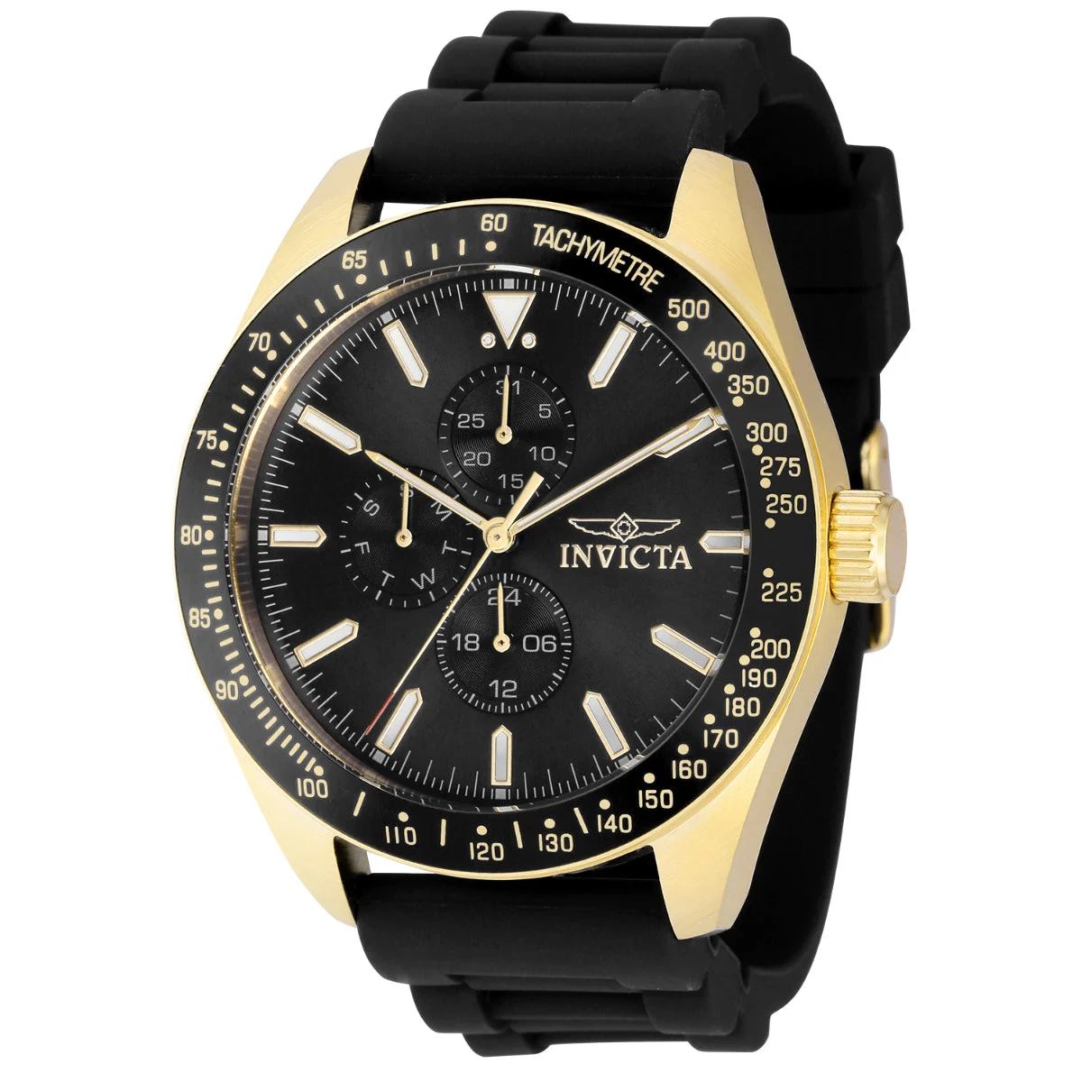 Invicta Aviator Nomad Watch - 45mm. Black (38404) 45 mm kol saati