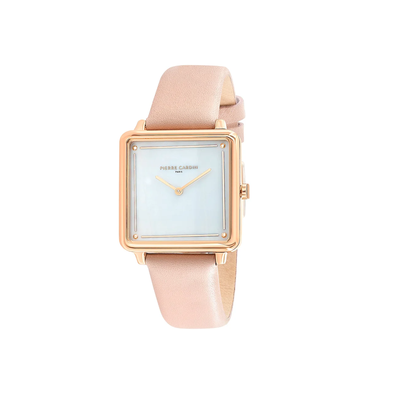 VENDÔME Rose Gold Watch with Pink Leather Strap CSQ.7006 31 mm kol saati