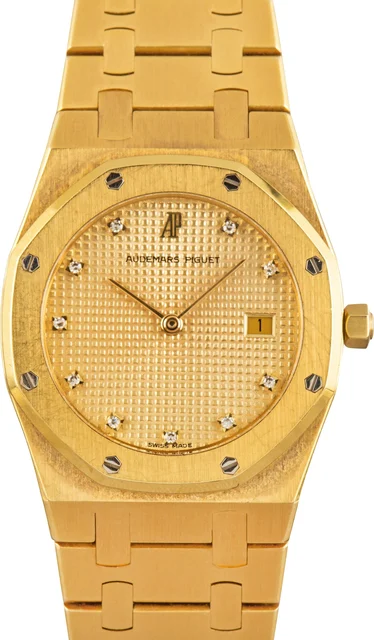 Audemars Piguet Royal Oak Champagne Diamond Dial 56175BA.OO.0789BA.05 kol saati