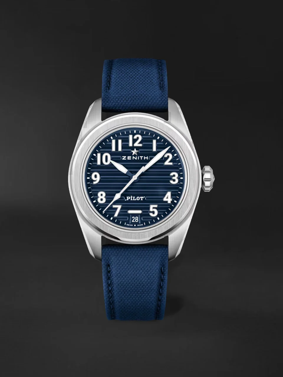 Zenith Pilot 03.4000.3620/51.I003 40 mm kol saati