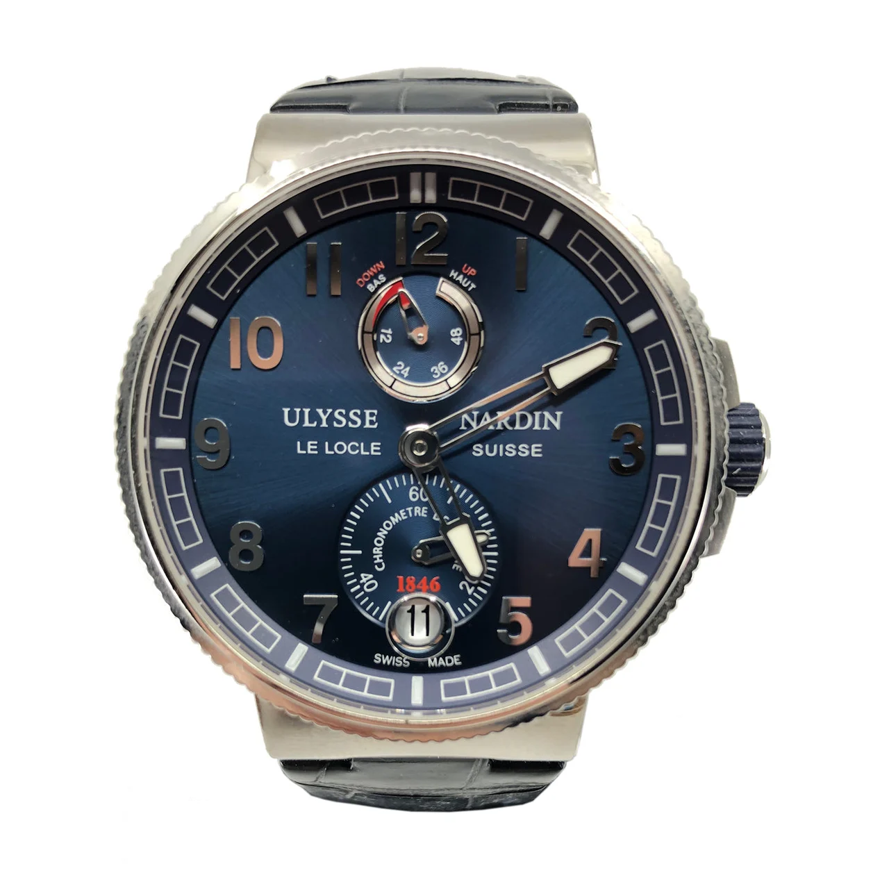 Ulysse Nardin Marine Chronometer Manufacture CSNCZ249 43 mm kol saati