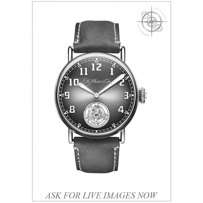 H. Moser & Cie. - Moser & Cie. 8804-1200 Heritage Tourbillon 210009N34318 42 mm kol saati