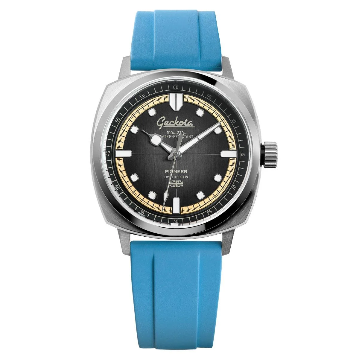 Geckota GTA-EOR-935-80C-JTD-DT-LBL 42 mm kol saati