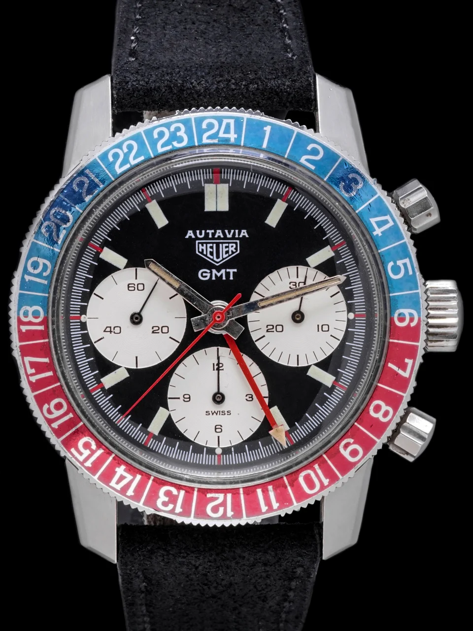 Heuer Autavia HURAUT2446CGMT 40 mm kol saati