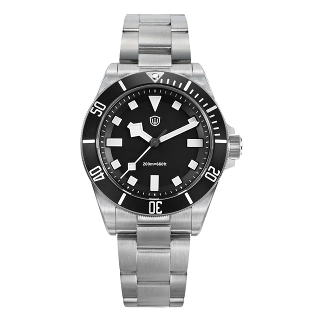 Watchdives PRO 38mm VH31 Dive Watch 兰-二手代发-Nancy-WD-0378 kol saati