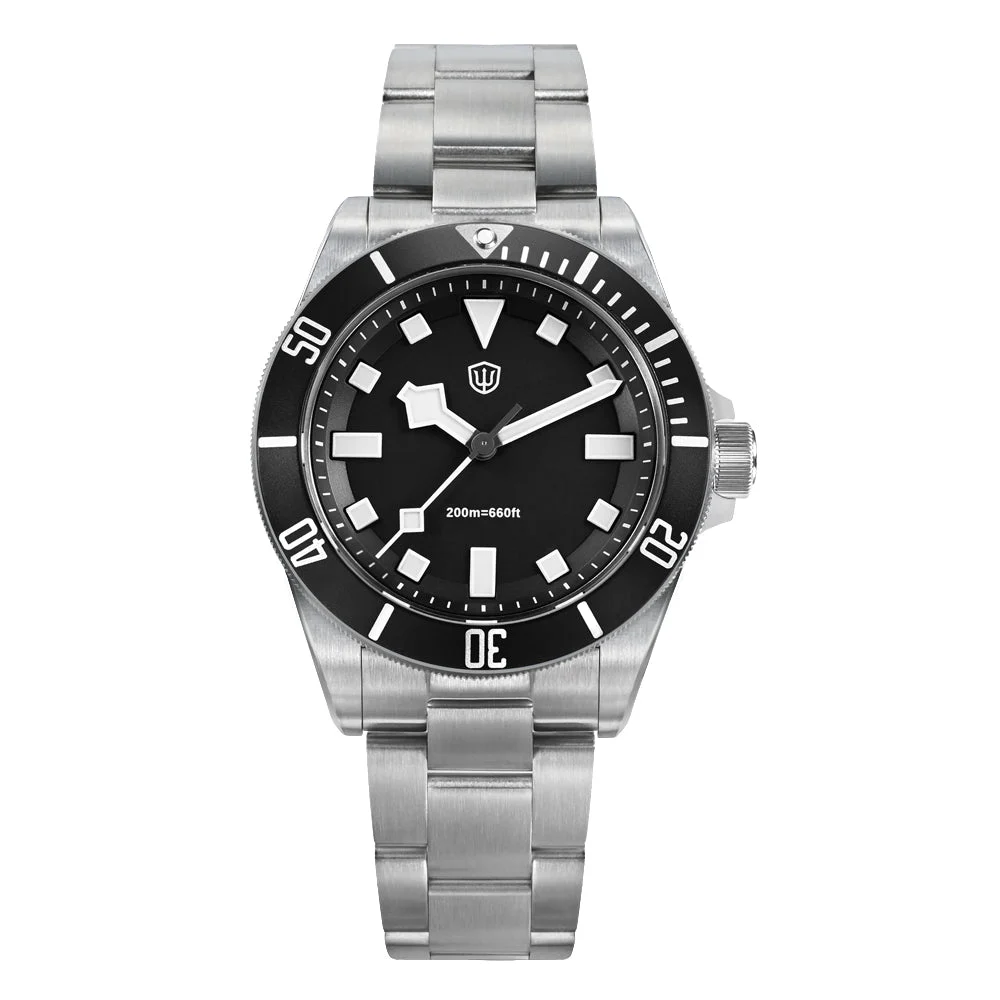 Watchdives PRO 38mm VH31 Dive Watch 兰-二手代发-Nancy-WD-0378 38 mm kol saati