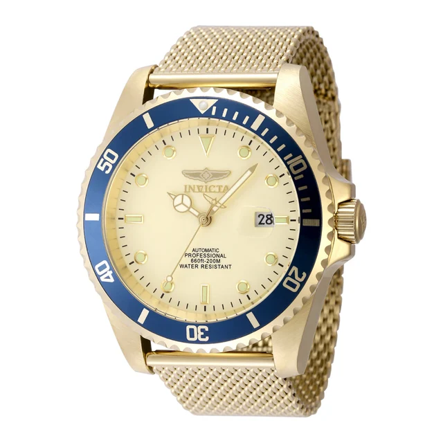 Invicta Grand Diver Bastion Automatic Watch - 47mm. Gold (48889) kol saati