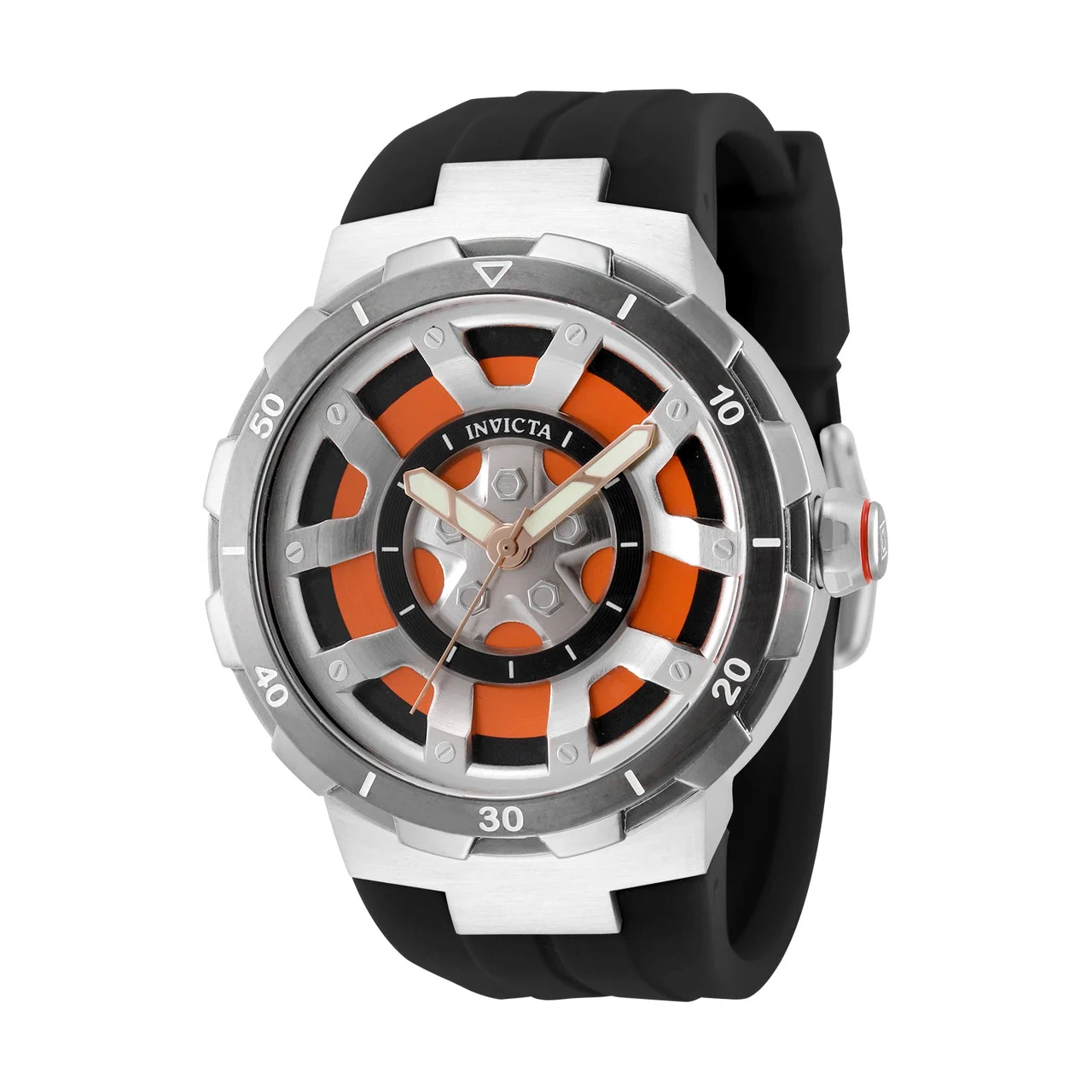 Invicta Racing Stint Master Watch - 46mm. Black (49444) 46 mm kol saati