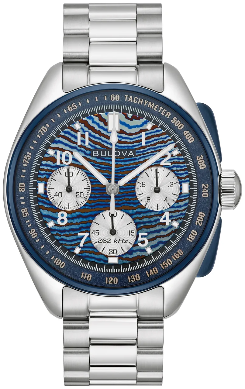 Bulova Lunar Pilot Timascus 98A329 43.5 mm kol saati