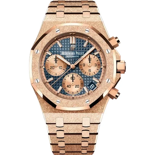 Audemars Piguet Frosted Gold Selfwinding Chronograph 26239OR.GG.1224OR.01 kol saati