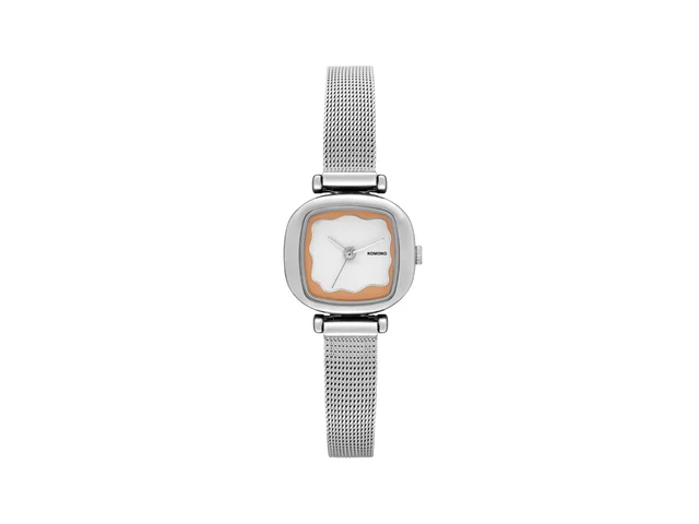 Komono Moneypenny Wave Royale Silver Blush KOM-W1330 kol saati