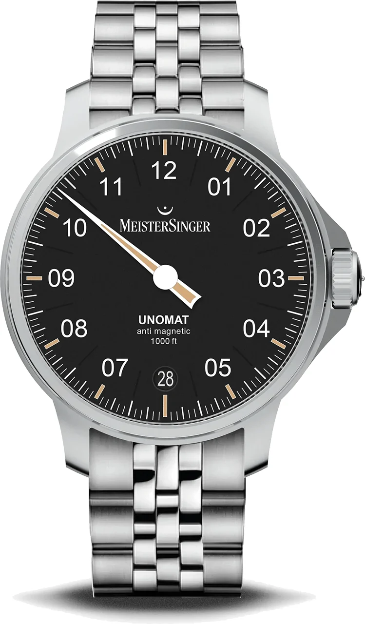 Meistersinger Unomat UN902 43 mm kol saati