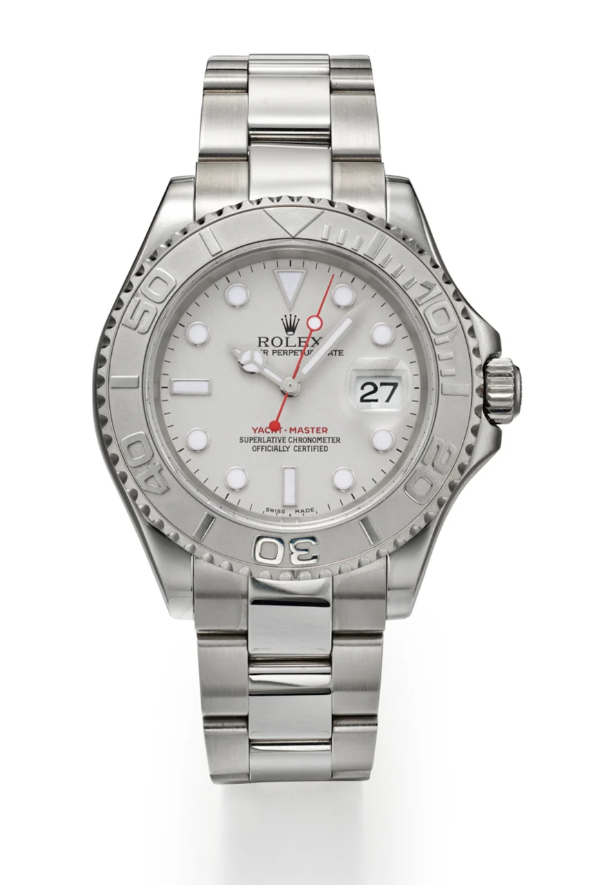 Rolex ROLEX REF. 16622 YACHT MASTER STEEL AND PLATINUM 40 mm kol saati