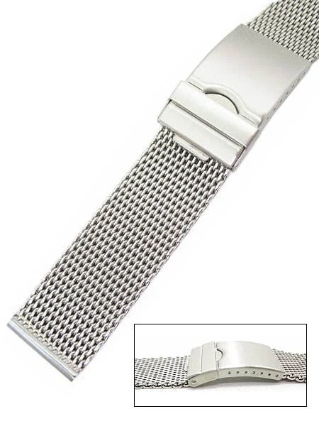 Vollmer Satin Finish Mesh Bracelet #99464H7 (24mm) kol saati