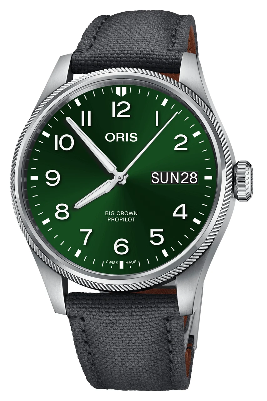 Oris ProPilot Day Date 01 752 7760 4017-07 3 22 05LC 44 mm kol saati