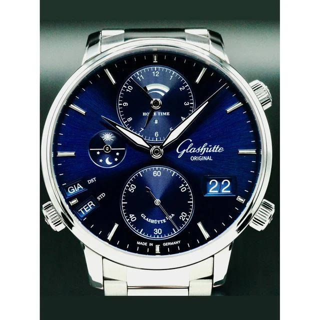 Glashutte Original Glashütte Original 1-89-02-05-02-70 Senator Cosmopolite Midnight Blue o