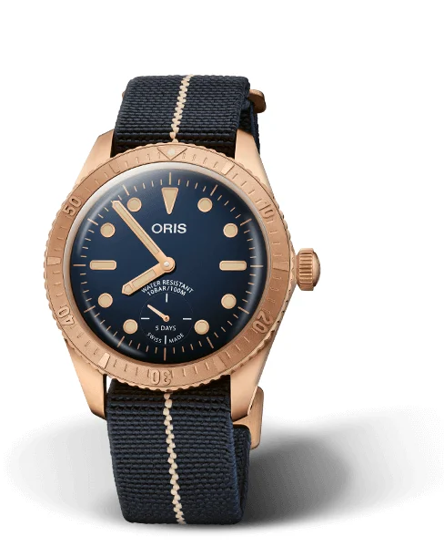Oris Carl Brashear Calibre 401 Limited Edition 01 401 7764 3185-Set 40 mm kol saati