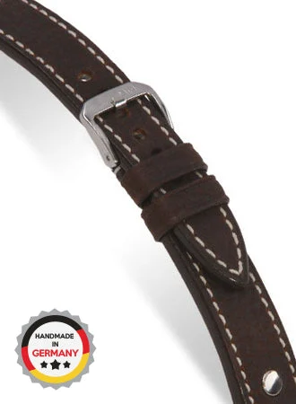 RIOS Pilot Strap London - Mocha 19207/RI kol saati